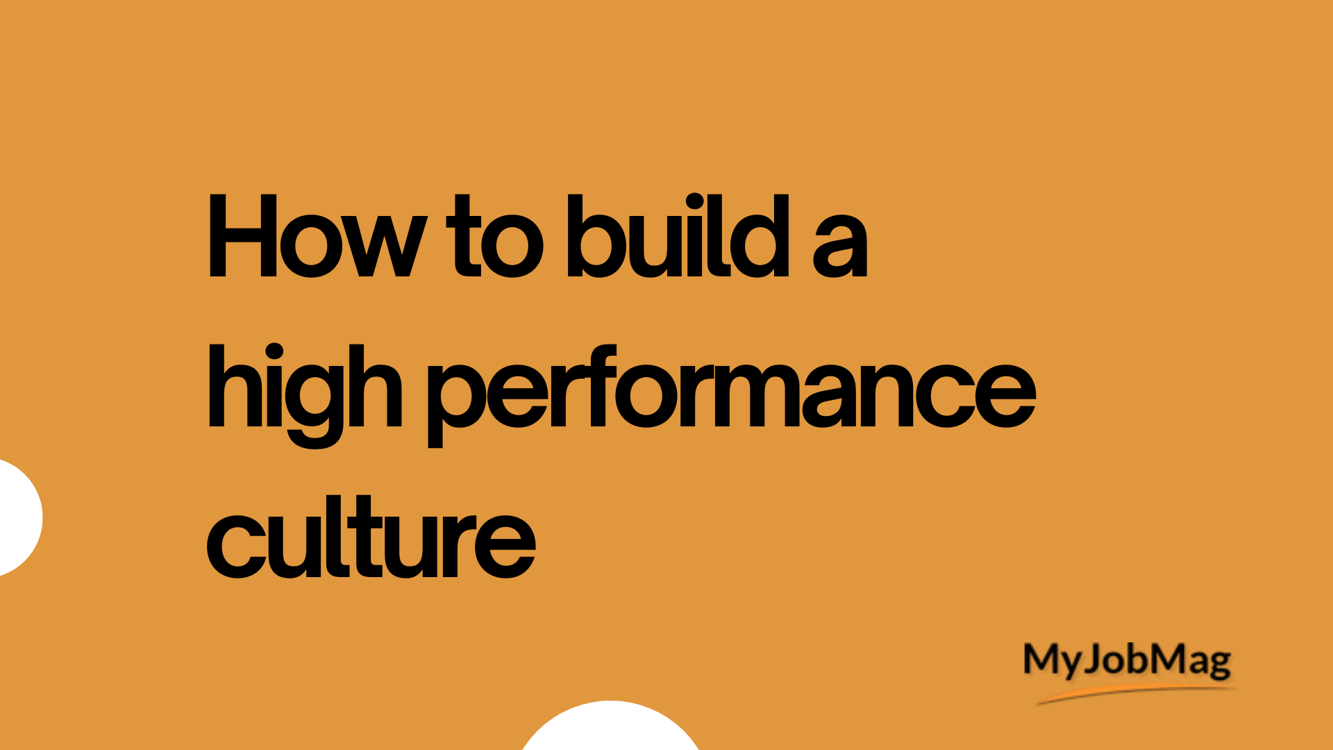 20 Result-Driven Strategies to Build a High-Performance Culture