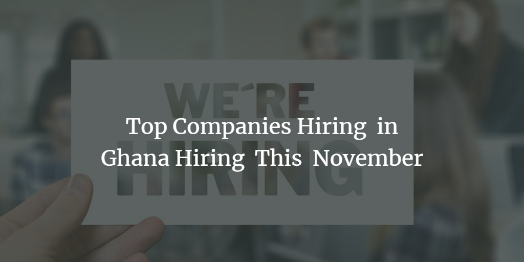 Top Companies Hiring This November 2019