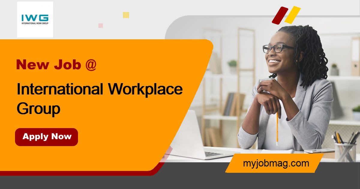 Jobs at International Workplace Group MyJobMag