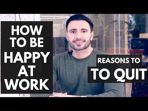How to Be Happy at Work