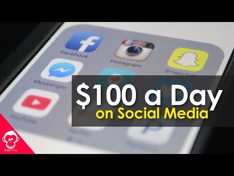 How to Make $100 a Day on Social Media
